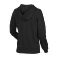 thumbnail image 2 of Polaris  Womens Black Staple Hoodie Warm Winter Drawcord Kangeroo Pocket Cuffed - X-Large 283309509, 2 of 5