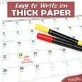 thumbnail image 5 of EcoEarth 18 Month Standing Desk Calendar, Classic, 8" x 6", July 2025-December 2026, 5 of 7