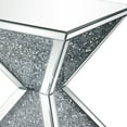 thumbnail image 3 of ACME Noralie End Table, Mirrored & Faux Diamonds, 3 of 6