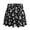 Black White Paws, variant on Polyester Spandex Fabric Tennis Skirt for Outdoor Sports Yoga Golf, 2 Side Pockets Soft Athletic Skorts, Camouflage, Size Medium