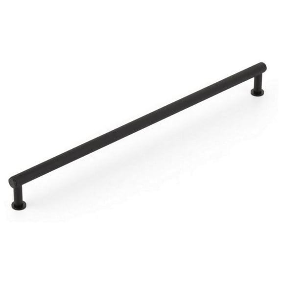 Schaub And Company 5012-MB Pub House 12" Center To Center Diamond Knurled Bar Solid Brass