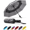 thumbnail image 1 of Paraguas Repelente, resistente al viento, para viajes, lluvia, impermeable, compacto, 1 of 9