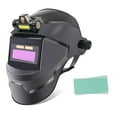 thumbnail image 2 of Auto-Darkening Welding Helmet with LED Headlamp, True Color LCD Lens & Wide View Visor for Arc/TIG/MIG, Lightweight Hood with 10 Protective Covers, 2 of 7