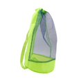 thumbnail image 2 of Bolsa de playa de malla grande Ligero para el entrenamiento de comestibles para gimnasio de picnic de deportes acuáticos Verde, 2 of 9