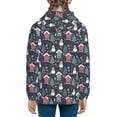 thumbnail image 6 of Pofeuu Christmas Village Print Teenage Zipper Hoodie Sweatshirts Hooded Casual Jackets With Pocket For Boys Girls-Medium, 6 of 6