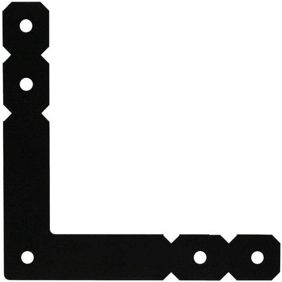 Simpson Strong-Tie 2 in. x 12 in. x 12 in. Steel 12 Gauge L Strap Tie Pack of 5