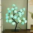 thumbnail image 2 of 1pc LED Rose Flower Table Lamp Perfect for Bedroom, Living Room, Party Decor, Gifts for Mom, Women, Daughter, Wife, Girlfriend, Sister on Mother's Day, Valentine's Day, Christmas, Weddings,, 2 of 26