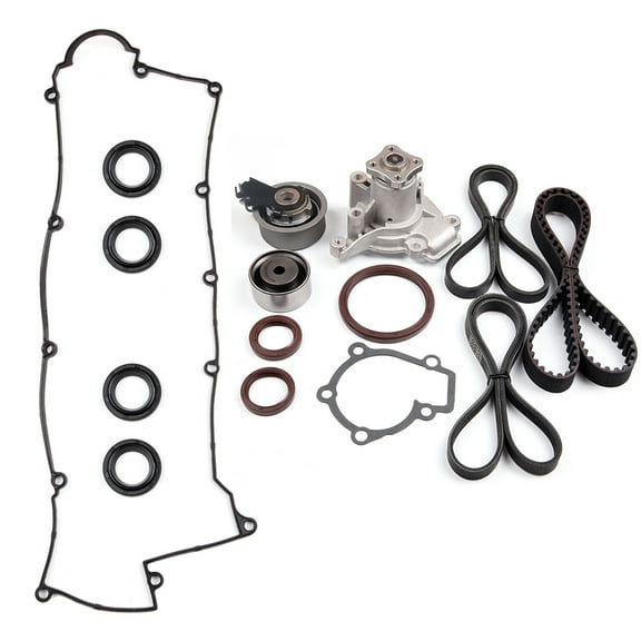 ECCPP Timing Belt Water Pump and Valve Cover Kit Fit for 05-10 Hyundai Kia 2.0L "G4GC, BETA G4GF" Fits select: 2007-2008 HYUNDAI ELANTRA GLS/SE/LIMITED, 2010 HYUNDAI ELANTRA TOURING GLS