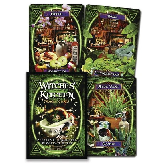 Witches' Kitchen Oracle Cards, (Hardcover)