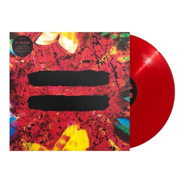 Ed Sheeran - Equals - LP Acetato Vinyl Rojo