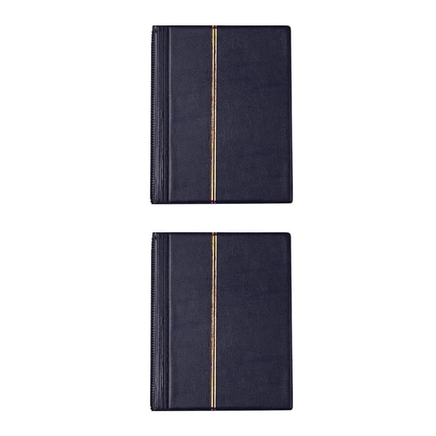 Álbum de sellos Cateissary 10 hojas 20 páginas marrón