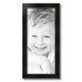 thumbnail image 2 of ArtToFrames 10" x 23" Honors Black with Silver Picture Frame, 10x23 inch Black Wood Poster Frame (WOM-5157),  Pack, 2 of 7