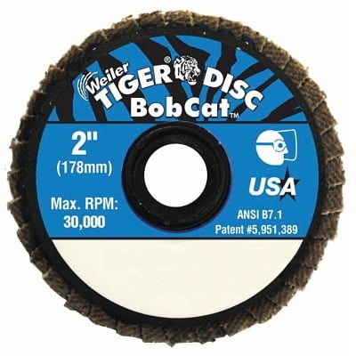 

Bobcat Flat Style Flap Discs 2 In 80 Grit 30 000 Rpm | Bundle of 2 Each
