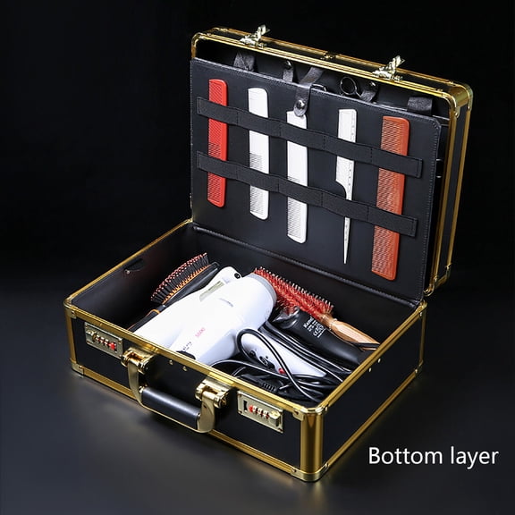 Professional Barber Salon Tool Stylist Portable Travel Carrying Storage Organizer Box Case Large Capacity