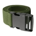 thumbnail image 1 of Cinturón de lona Hugo para Hombre y Mujer Con hebilla de liberación rápida verde, 1 of 7