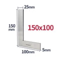 thumbnail image 2 of L90 Degree Angle Ruler Measurement Multi-model Square Ruler Basic Woodworking Ruler Test Ruler Scale Ruler Square Ruler, 2 of 8