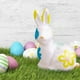 thumbnail image 5 of Decoraciones de Pascua, adornos de Pascua, regalos de Pascua, decoración de mesa de Pascua, conejitos de Pascua, adornos de mesa, lindo conejito de espuma de primavera de 15 ml, 5 of 6