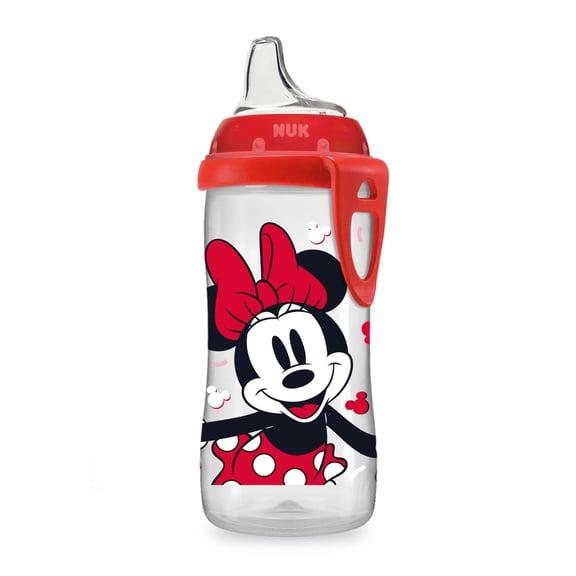 NUK Active Sippy Cup, 10 oz, 1 Pack, 12  Months, Minnie Mouse