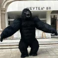 thumbnail image 2 of Mascota inflable gigante de gorila King Kong de 2 a 3 m para adultos que camina, disfraz de actuación, ceremonia publicitaria para fiestas de Navidad, 2 of 5