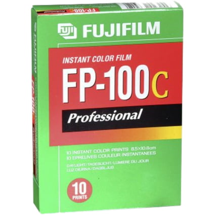 Fujifilm FP-100C Instant Color Film Sheet
