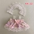 thumbnail image 3 of Ropa de cambio de muñeca de 20 cm, falda pequeña para muñeca de algodón Upset duck, lindo y dulce vestido Lolita, 3 of 5