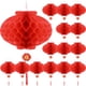 thumbnail image 1 of GOOHOCHY Linternas de papel rojo plegable Festival de primavera de 25pcs linternas de año nuevo, 1 of 7