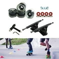thumbnail image 3 of Piezas s llave de del soporte del puente del reemplazo Negro Claro Negro shamjiam Ruedas De Camiones De Skate, 3 of 9