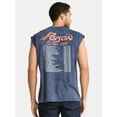 thumbnail image 3 of Poison Men's and Big Men's Front Back Graphic Muscle Band Tee, Sizes XS-3XL, 3 of 5