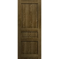 Slab Door Panel 18 x 80 inches | Ego 5012 Marble Oak | Wood Veneer Doors | Pocket Closet Sliding Barn