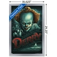 thumbnail image 2 of IT - Pennywise Derry Wall Poster, 14.725" x 22.375" Framed, 2 of 4