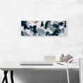 thumbnail image 2 of ARTCANVAS Blue Gray White Modern Panoramic Canvas Art Print - Size: 36" x 12" (0.75" Deep), 2 of 9