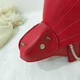 thumbnail image 5 of Women Fashion Dinosaur Shape PU Leather Rivet Chain Crossbody Shoulder Bag Girl, 5 of 5
