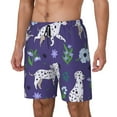thumbnail image 2 of Fotbe Cute Dog Men’s Swim Trunks Quick Dry Swim Shorts Board Shorts with Mesh Lining-Small, 2 of 9