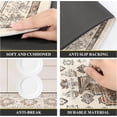thumbnail image 6 of Anti Fatigue Floor Mats - Cushioned Memory Foam 2 Piece Kitchen Rug Set, Non Slip Laundry & Sink Area Runner, Waterproof Comfort Standing Mat, 6 of 6