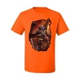 thumbnail image 2 of Wild Bobby, Enraged Angry Flying Dragon, Pop Culture, Men Graphic Tees, Orange, 5XL, 2 of 3