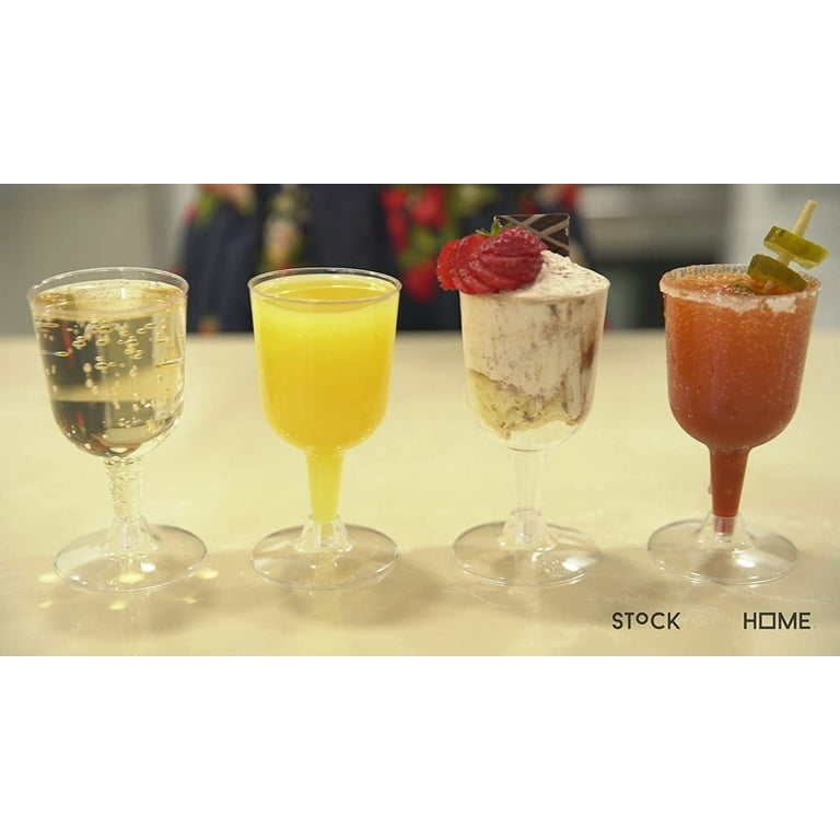 Cogfs 5 Pcs Portable Travel Wine Glass Set Creative Plastic Beer Drink Cup  Champagne