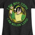 thumbnail image 3 of Avatar - The Last Airbender - Toph Melon Lord - Youth Girls Short Sleeve Graphic T-Shirt, 3 of 5