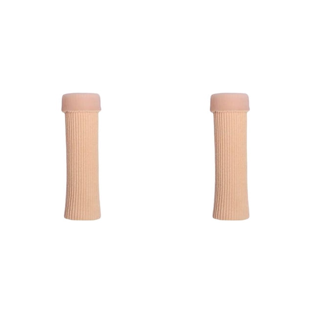 Corrector de dedos Minnieouse Tubo de silicona Separador de resistencia al desgaste 15*2.5 cm 2piezas