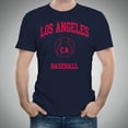 thumbnail image 6 of Los Angeles Classic Baseball Arch Basic Cotton T-Shirt - Medium - Navy, 6 of 6