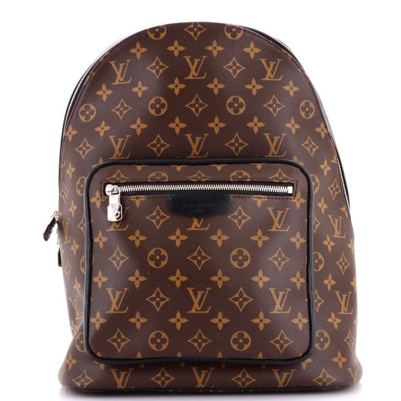 Pre-Owned Josh Backpack Macassar Monogram Canvas By Rebag