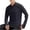 Black, variant on HAOTAGS Men's Quick Dry Sport Shirts Half Zip Athletic Workout Tops Active Shirts for Running Black Size 3XL