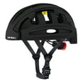 thumbnail image 2 of Casque de Cyclisme Urbain Pliable avec Boucle Magnétique - 18 Évents, Lumière Arrière LED Rouge, Coussinets Amovibles Lavables pour Vélo, E-Scooter, Vélo d'Équilibre - Construction en Moule PC & EPS, Circonférence de la Tête, 2 of 7