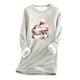 thumbnail image 2 of Puntoco Ladies Fashion Casual Otoño Invierno Plus Fleece Warm Christmas Print top Mujeres Puntoco Puntoco-5585, 2 of 5