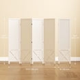 thumbnail image 3 of HOMCOM 56.9" 4 Panel Room Divider with Pegboard Display for Indoor White, 3 of 10