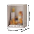 thumbnail image 3 of Ltdhehe Dome Shaped Blind Doll Storage Container Display For Collectibles And Toys With Wide Opening And Design, 3 of 6