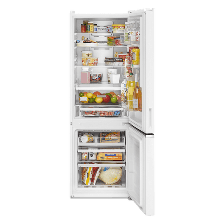 WHIRLPOOL 24-inch Wide Bottom-Freezer Refrigerator - 12.7 cu. ft. WRB533CZJW
