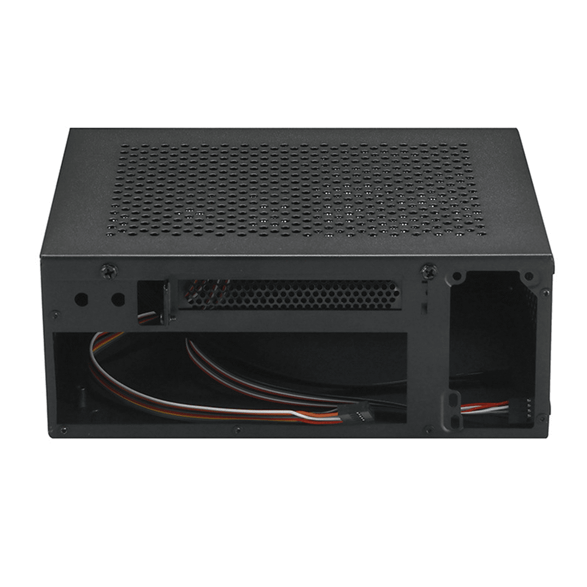 2X A09 HTPC Computer Case Mini ITX Gaming PC Chassis Desktop Chassis USB3.0 Computer Case Home Computer Case Black,2 x Computer Case,Black