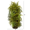 thumbnail image 2 of Nearly Natural 40in. Mixed Forest Foliage Artificial Plant On Trunk, Green, 2 of 3