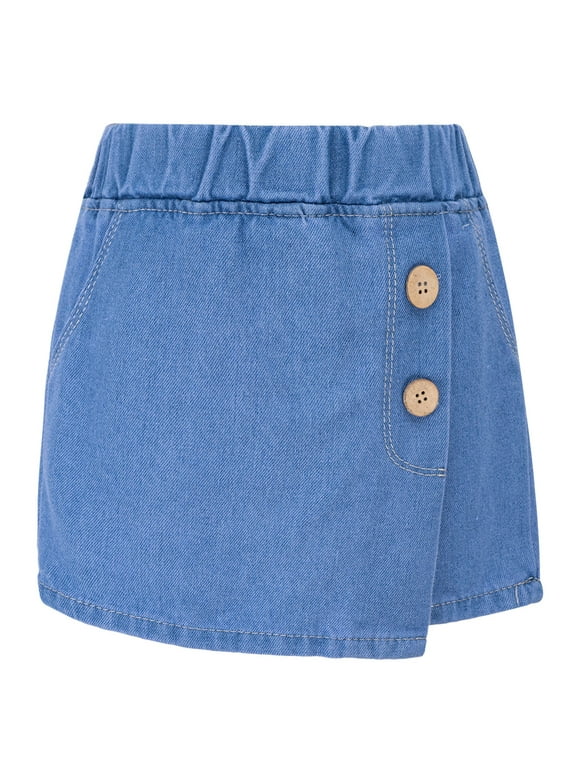 Girls Denim Skort