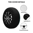 thumbnail image 4 of Rv Spare Tire Cover 16 inch - Love dog Tire Covers for Trailers, Adjustable Camper Spare Tire Cover, 4 of 7